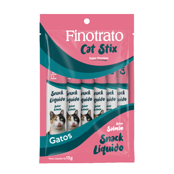 Finotrato Cat Stix Salmao C/6 15g