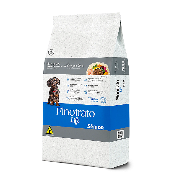 Finotrato Life Senior Fgo Arroz Rpm 15 Kg + Brinde