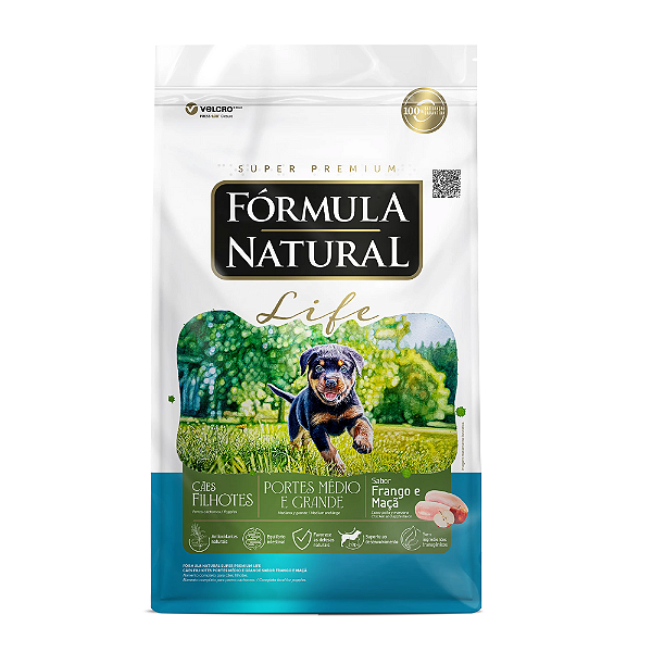 Fn Life Filhote Med/grd 2,5kg