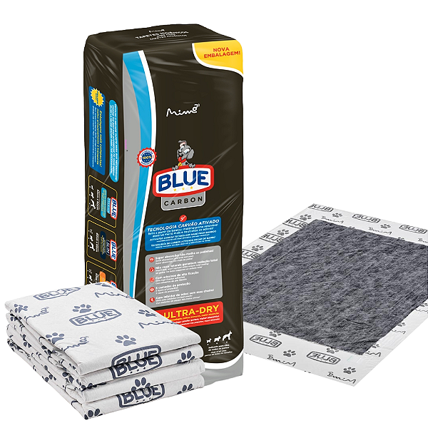 Tapete Higienico Blue Carbon 30 Und 82x60 Cm