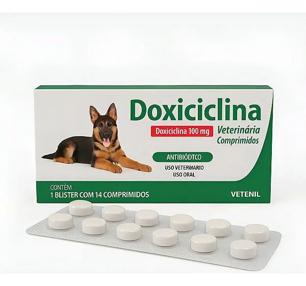 Doxiciclina Vetnil Comp. 100 Mg