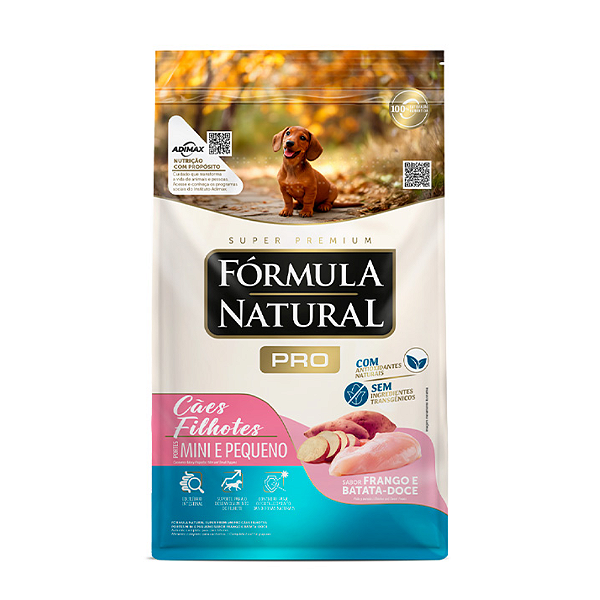 Ração Fórmula Natural Pro Filhotes Mini/Peq 15kg Cães