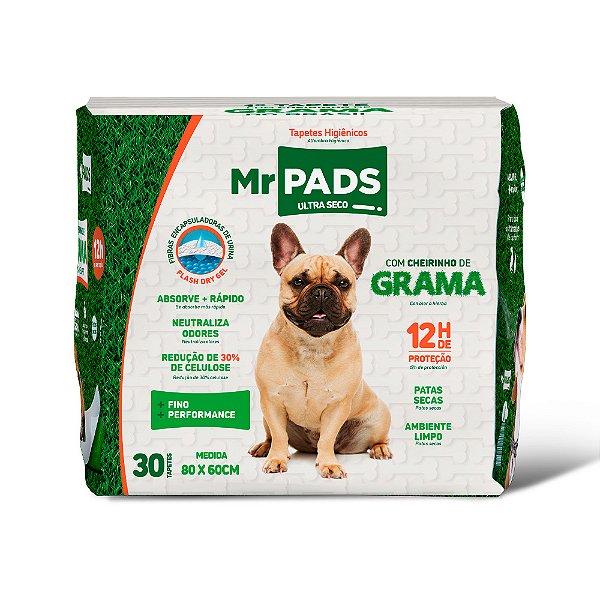Tapete Grama 80x60 C/ 7 Un Mr. Pads - Procao