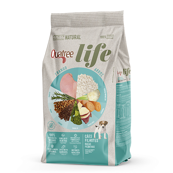 Quatree Life 20kg Filhote Rp Fgo/arroz