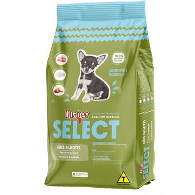 Quatree Select Filhote Rp Fgo/arroz 1kg
