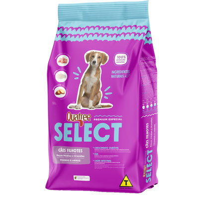 Quatree Select Filhote Rmg Fgo/arroz 15kg