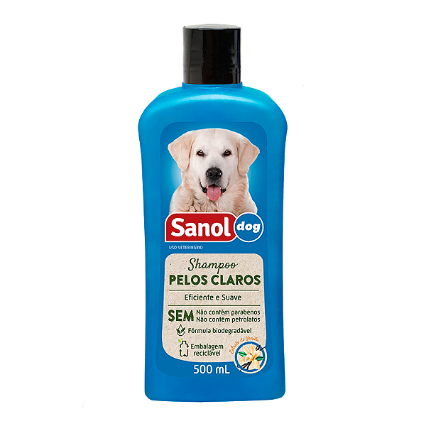 Shampoo Sanol Pelos Claros 500 Ml