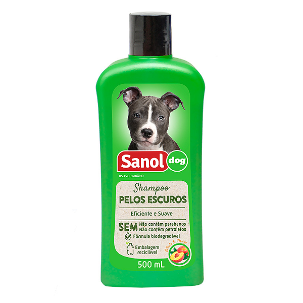Shampoo Sanol Pelos Escuros 500 Ml