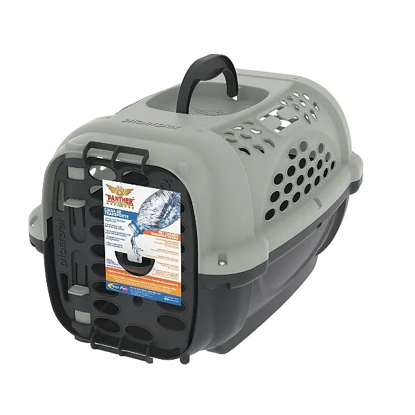 Caixa De Transp. Panther Sem Pote N 1 - Preto (plast Pet)