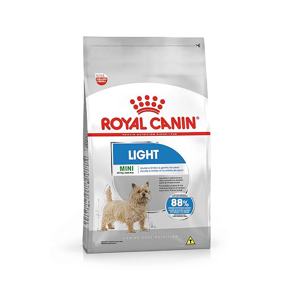 Ração Royal Canin Mini Light Cães Adultos 1 kg