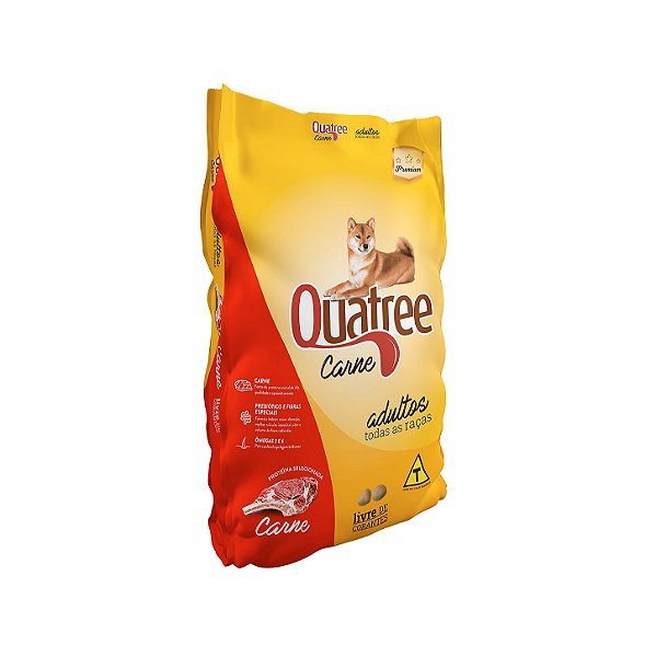 Quatree Adultos Carne Todas As Racas 15kg