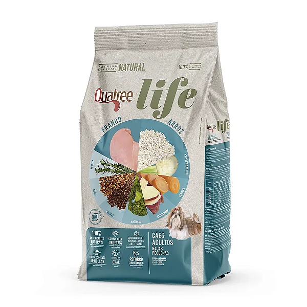 Quatree Life Adulto Rp Fgo/arroz 10,1kg