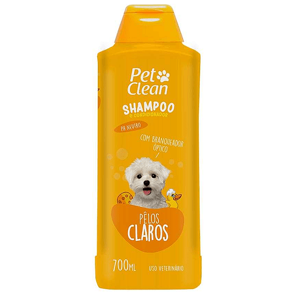 Shampoo Clareador 700 Ml - Pet Clean