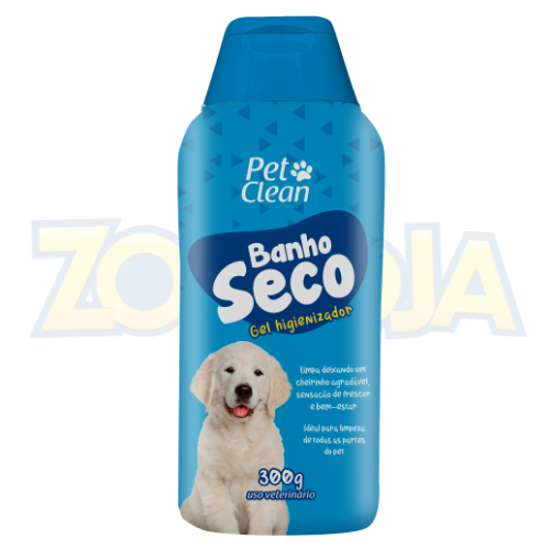 Banho A Seco Gel 300 Ml - Pet Clean