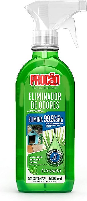 Eliminador De Odores Gatilho Citronela 500 Ml - Procao