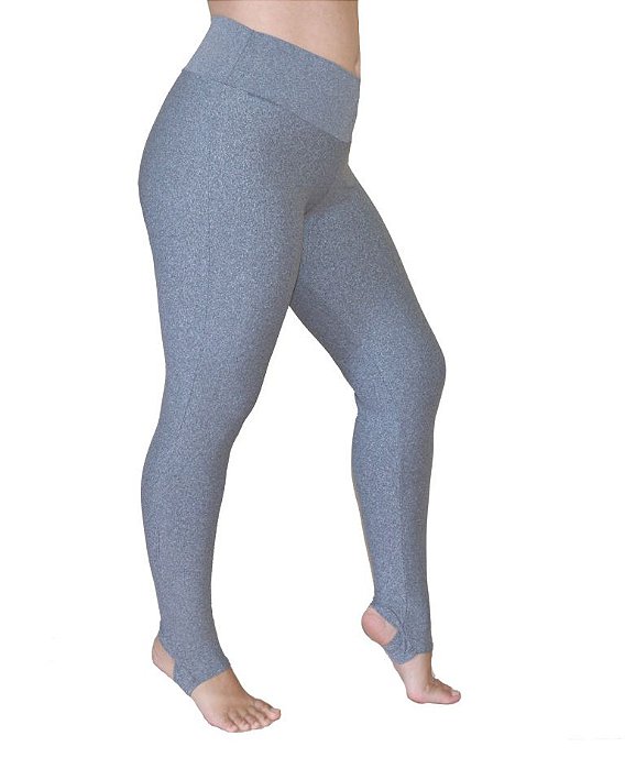Legging Pezinho Cinza Mescla