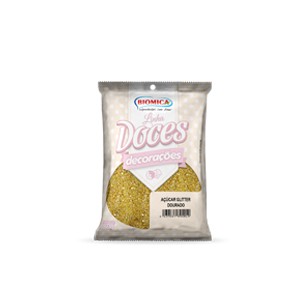 Açúcar Glitter Dourado 80g
