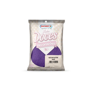 Açúcar Glitter Roxo 80g