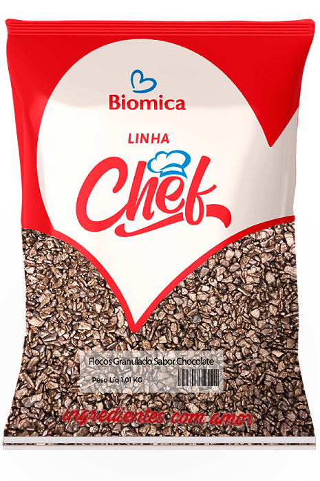 Flocos Granulado 1,01kg Sabor Chocolate