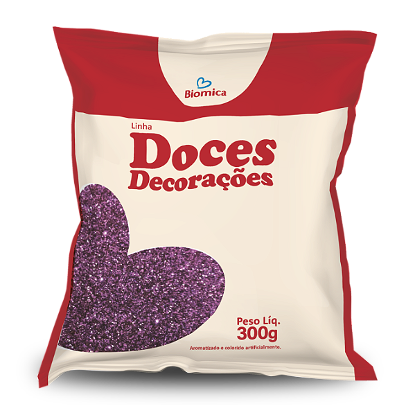 Açúcar Glitter Marsala 300g