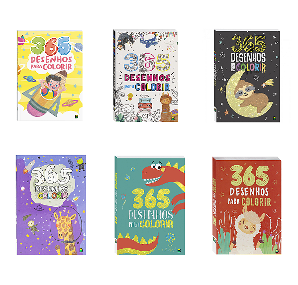365 Desenhos Para Colorir- Little Pearl Books- Todolivro© Ltda