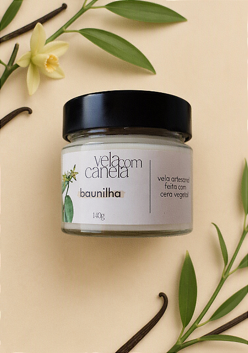 Vela de Baunilha 140g