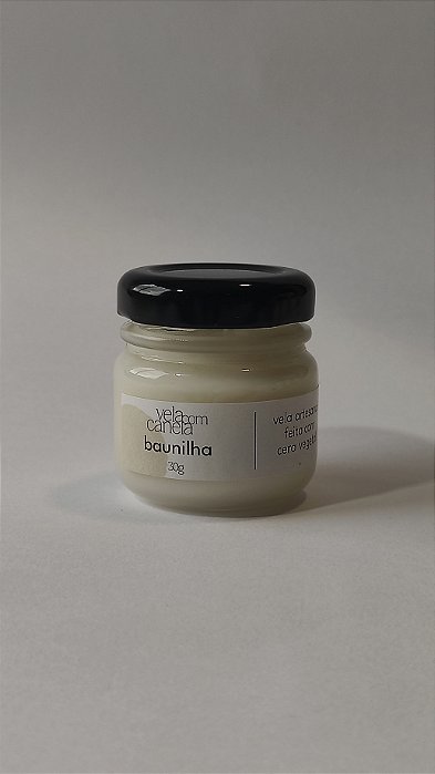 Mini vela de Baunilha 30g