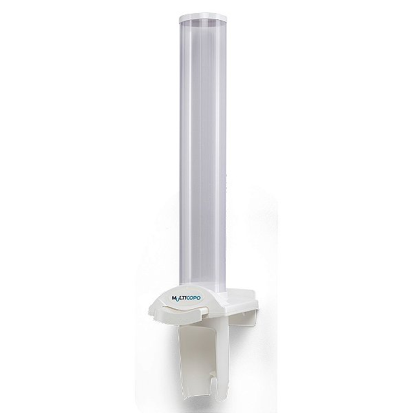 Dispenser poupador de copos 150 a 200ml. branco Multicopo - Nobre