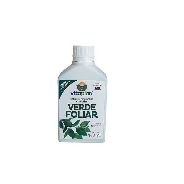 Fertilizante Mineral Misto Verde Foliar 140ML - Nutriplan