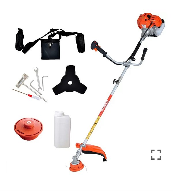 Roçadeira a Gasolina Bipartida de 1,7 HP e 42.7 cc - Equipamento Profissional