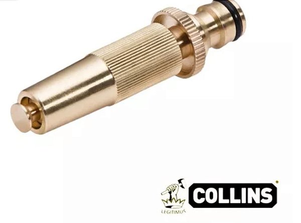 Esguicho Regulável Latão - Collins