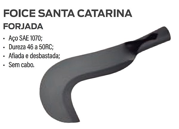 Foice Santa Catarina sem Cabo - Collins
