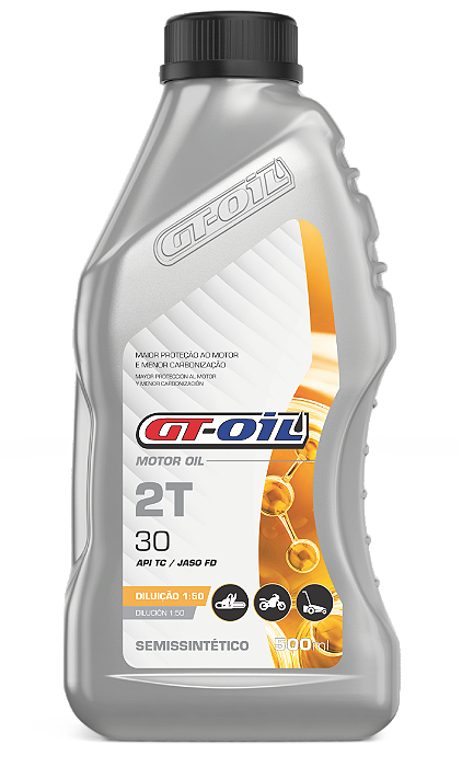 Óleo Lubrificante Motor 2T Semissintético 500ml