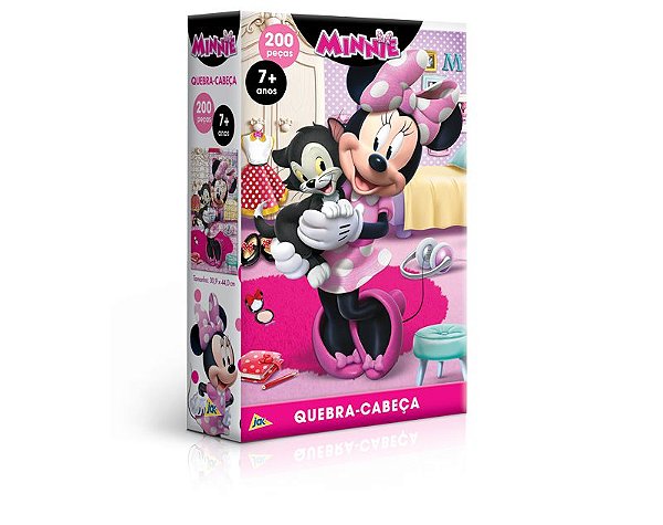 Mickey - Quebra-cabeça - 200 peças - Toyster Brinquedos : :  Brinquedos e Jogos