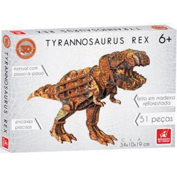 Compre Quebra-cabeça de encaixe - Dinossauros, babebi - Pé de Brincar