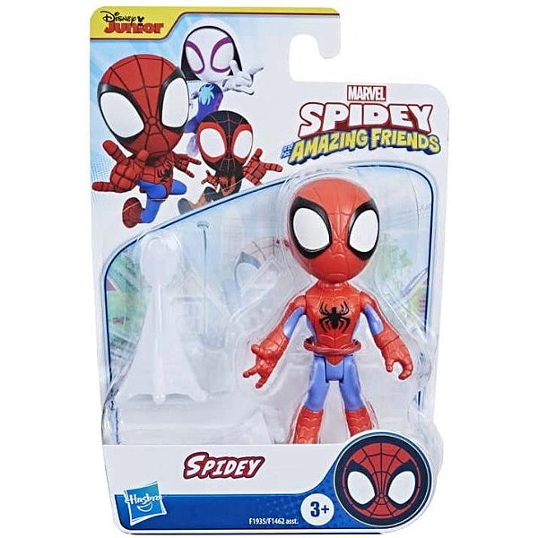 Mini Boneco e Veículo - Marvel - Spidey e Seus Amigos - Spidey e Carro  Aranha - Hasbro