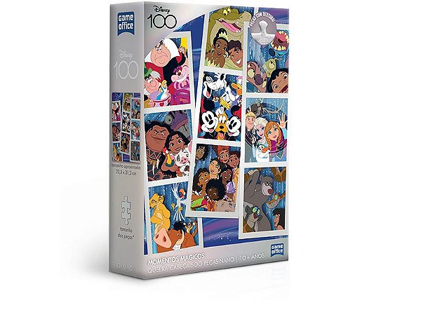Quebra-Cabeça Metalizado - Disney Encanto - 100 Peças - Toyster