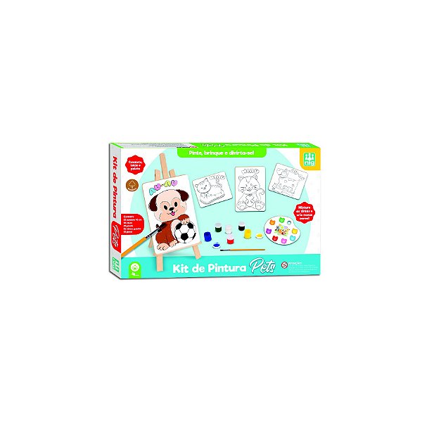 Jogo kit pintura - patrulha canina - Nig - Kit de Pintura Infantil