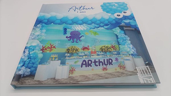 Álbum Panorâmico - Linha Gold - Tamanho 30x30