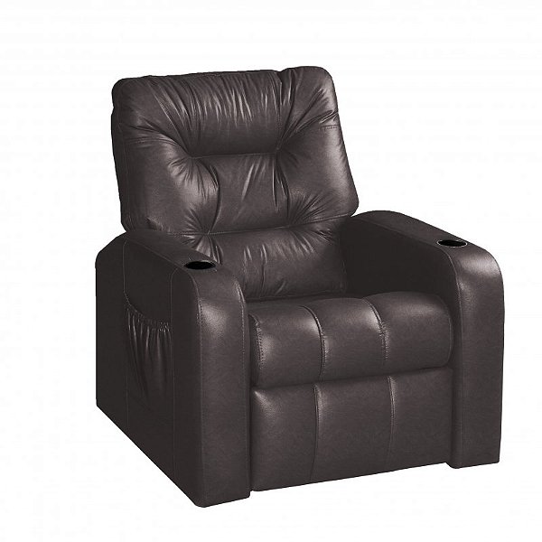 Locação Poltrona Reclinável 3 Posições Marrom