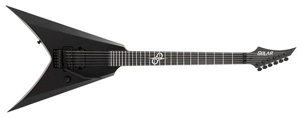 Guitarra elétrica 6 cordas Solar modelo V1.6FRC+ floyd rose