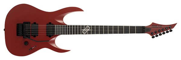 Guitarra elétrica 6 cordas Solar AB2.6FRRO Vermelha Floyd