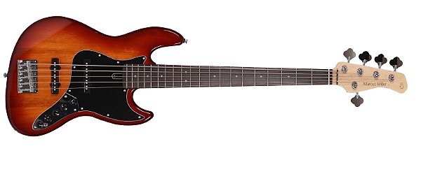 Contrabaixo 5 cordas Sire Marcus Miller V3 2nd Gen Tobacco Sunburst