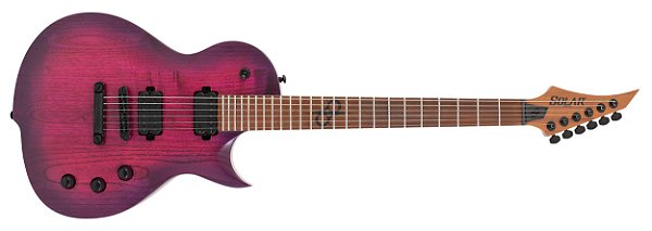 Guitarra elétrica 6 cordas Solar GC2.6TPB - Trans Purple Burst Matte