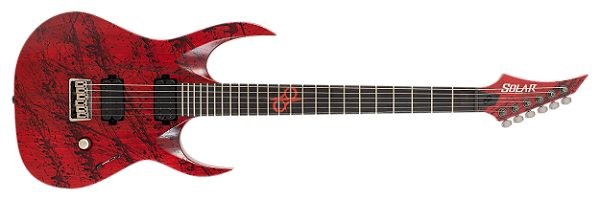 Guitarra 6 cordas Solar A2.6 Canibalismo+