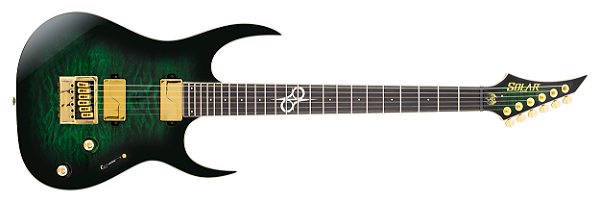 Guitarra elétrica 6 cordas Solar S1.6MS Marcus Siepen signature