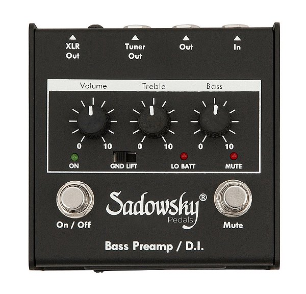 Pedal Sadowsky SBP-1 Bass Preamp V2 DI
