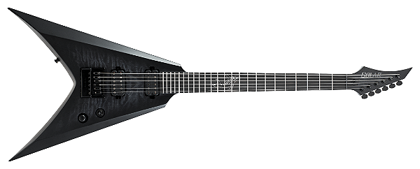 Guitarra elétrica 6 cordas Solar V1.6TAINA Seymour Evertune