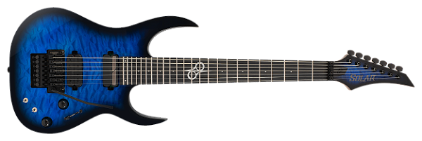 Guitarra elétrica 7 cordas Solar SBR1.7FRQOB Sustainiac+ GOTOH