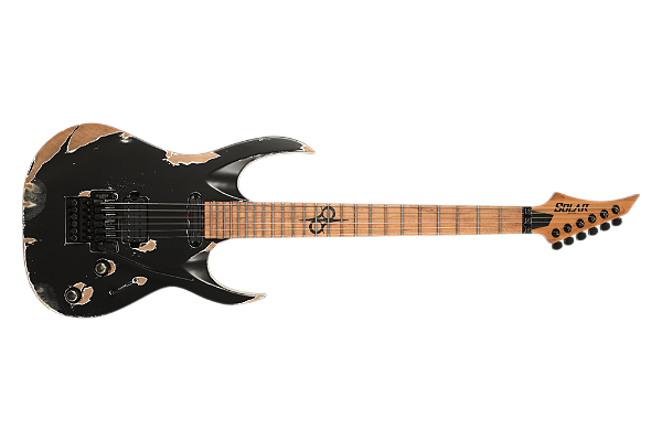 (Chop Shop) Guitarra elétrica 6c Solar AB1.6FRC Relik hardcase IW24120358